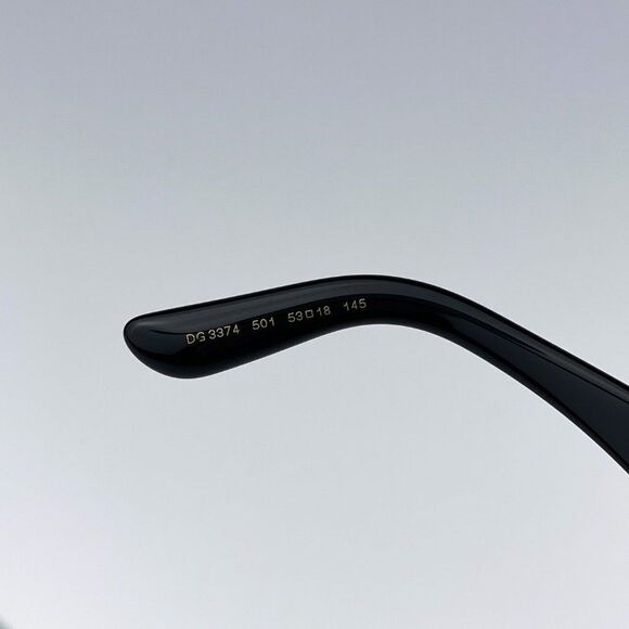 NEW D&G DG3374 501 Black Square Women Eyeglasses - Picture 8 of 9